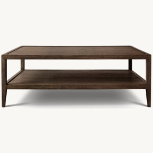 French Contemporary Square Coffee Table - Image 3