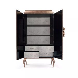 Divine Peacock Organic Feather Armoire - Image 4